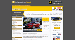 Desktop Screenshot of anhaengertraekshop-dk.intrastores.com