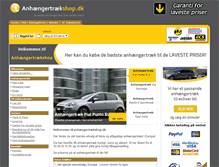 Tablet Screenshot of anhaengertraekshop-dk.intrastores.com